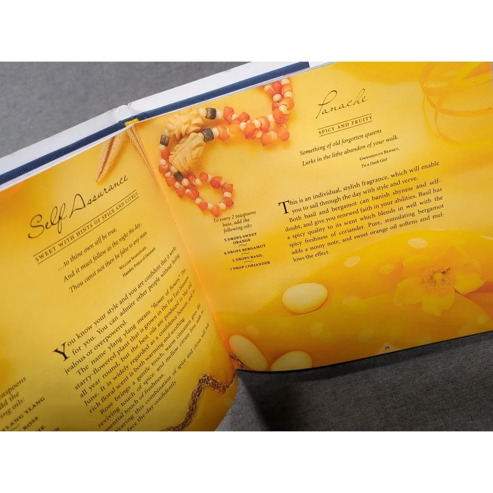 1994‎ Personalized Perfumes By Gail Duff Vintage Italian Hardcover